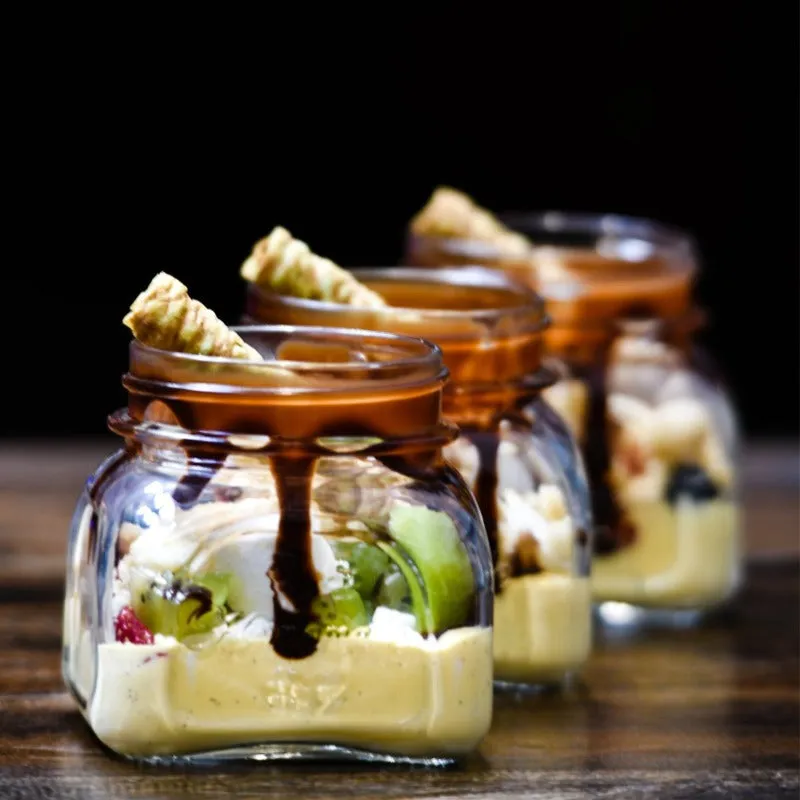Set of 12 Pasabahce Glass Jar 300ml