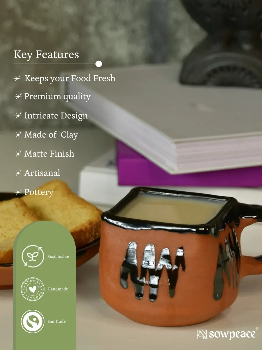 Sowpeace Terracotta Tea Cup Square