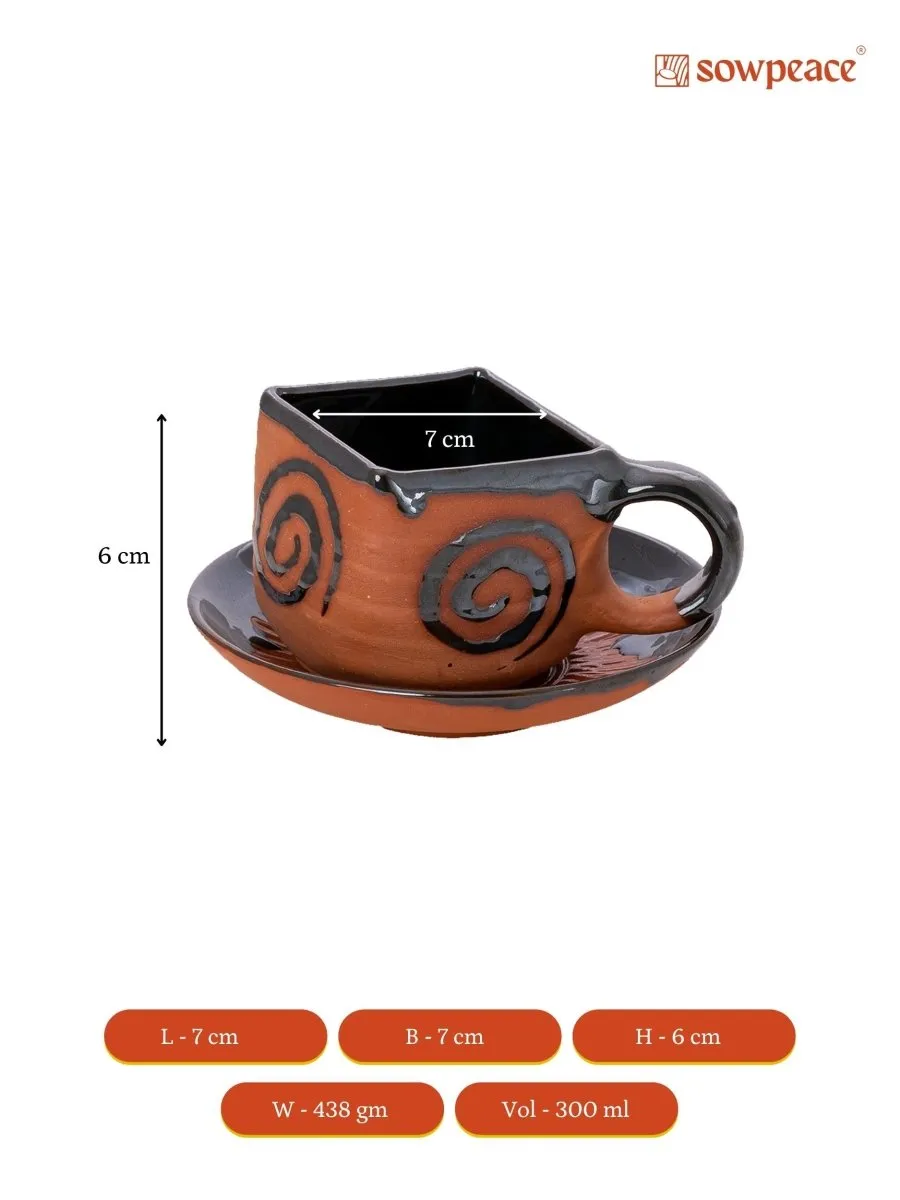 Sowpeace Terracotta Tea Cup Square