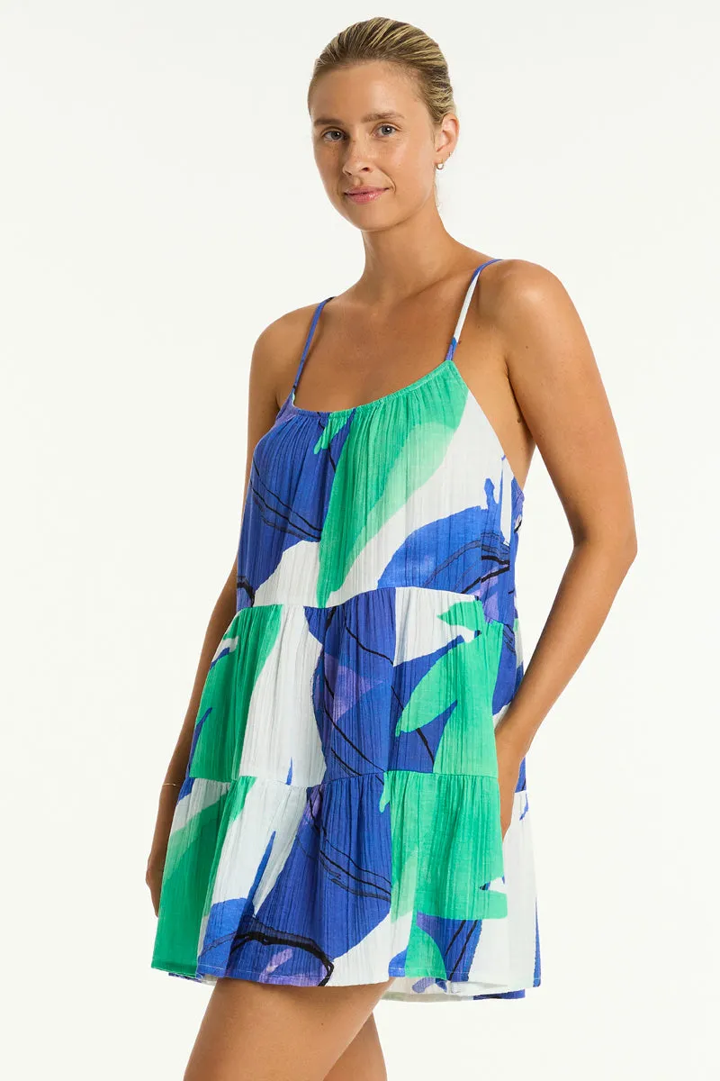 Sublime Tie Back Short Sundress