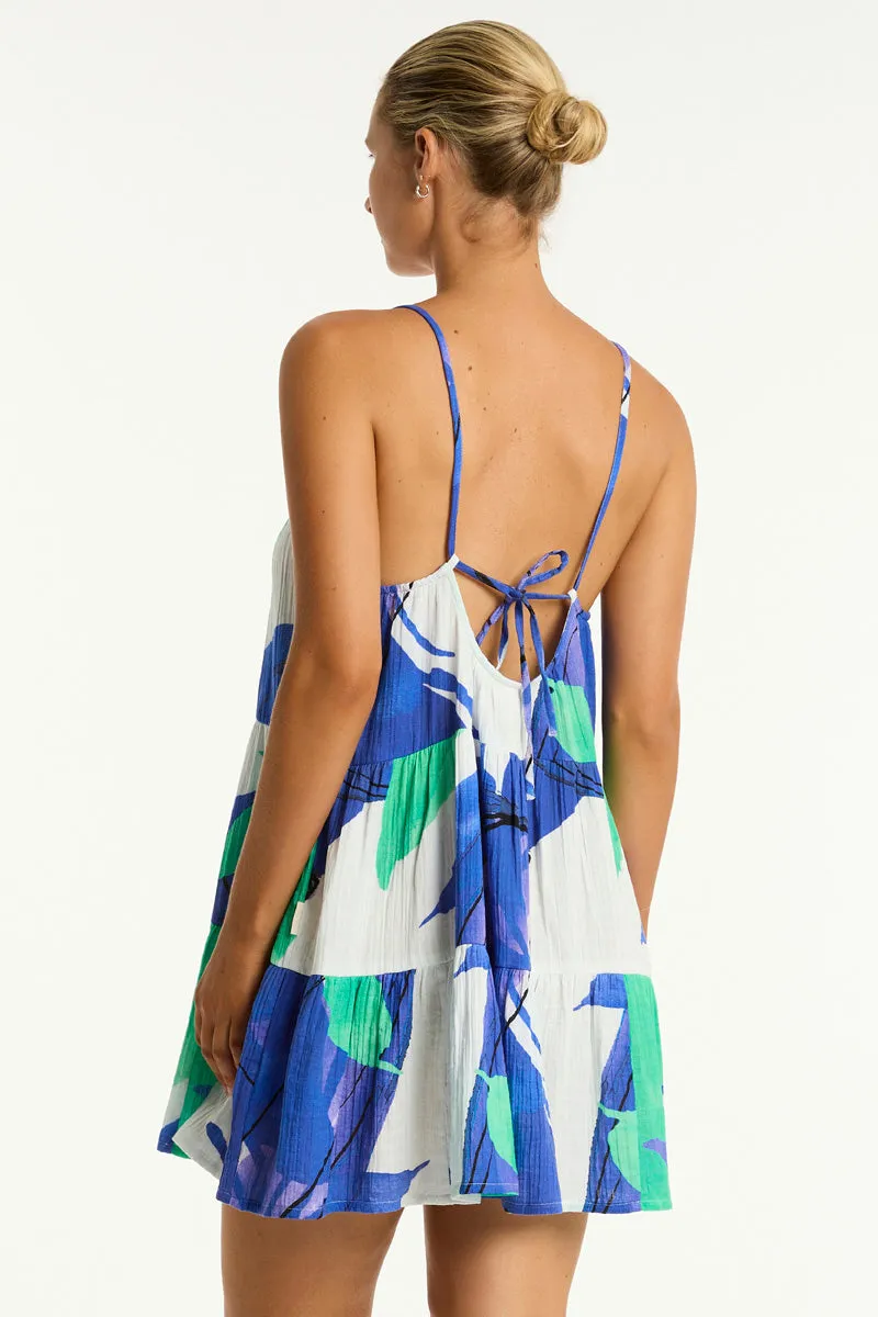 Sublime Tie Back Short Sundress