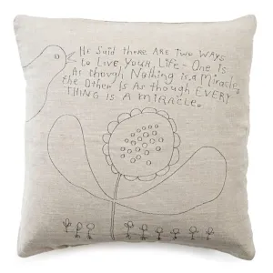 Sugarboo Designs Two Ways To Live Pillow