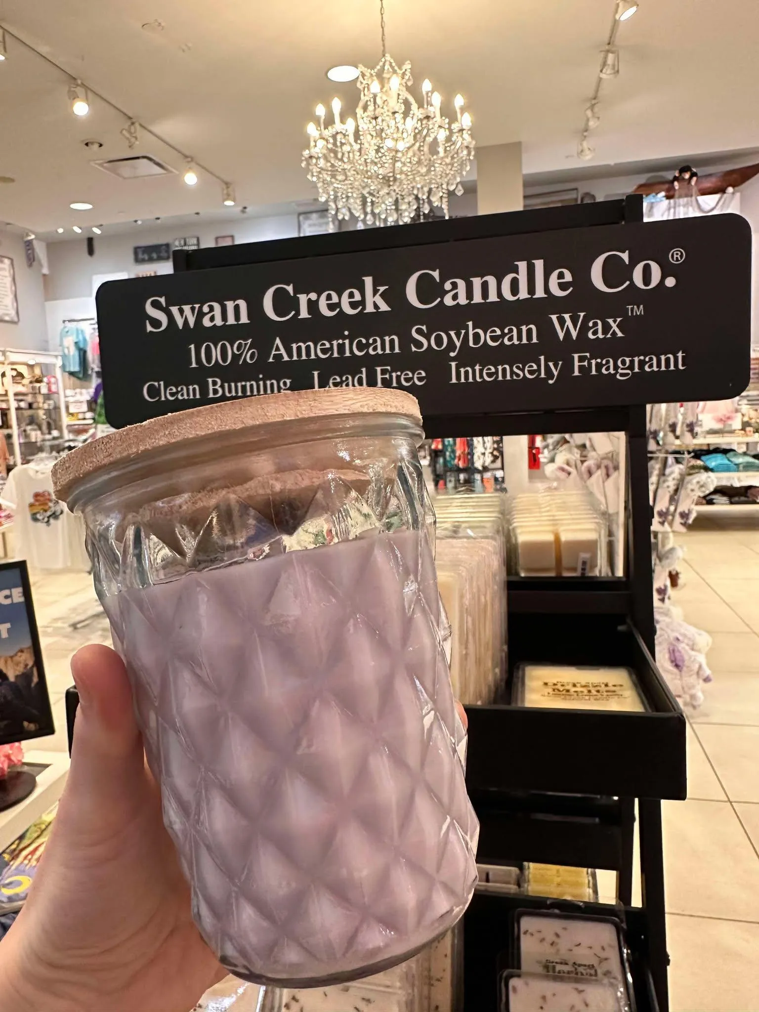 Swan Creek LILAC MIST Timeless Jar Candle