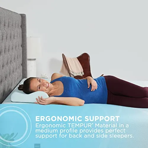 TEMPUR,Ergo,Cooling,Neck,Pillow,Memory Foam,Medium,Firm