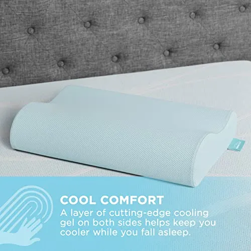 TEMPUR,Ergo,Cooling,Neck,Pillow,Memory Foam,Medium,Firm