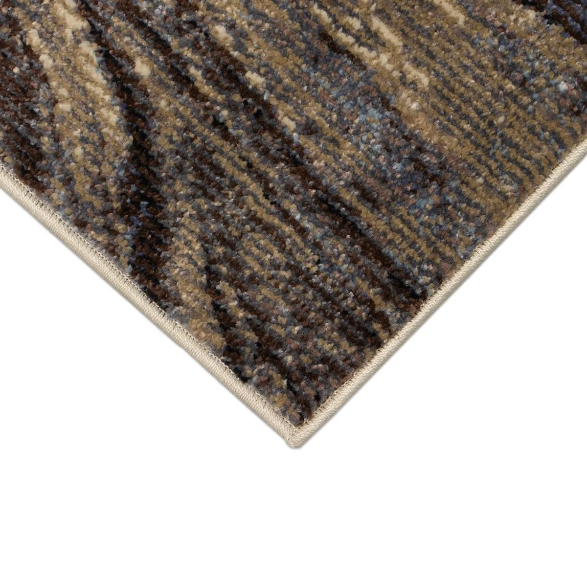Trans-Ocean ARIANA Indoor Power Loomed Polypropylene NonShed Areaa Rug  - Cool