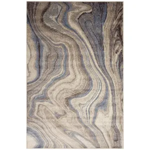 Trans-Ocean ARIANA Indoor Power Loomed Polypropylene NonShed Areaa Rug  - Cool