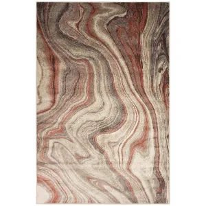 Trans-Ocean ARIANA Indoor Power Loomed Polypropylene NonShed Areaa Rug  - Warm