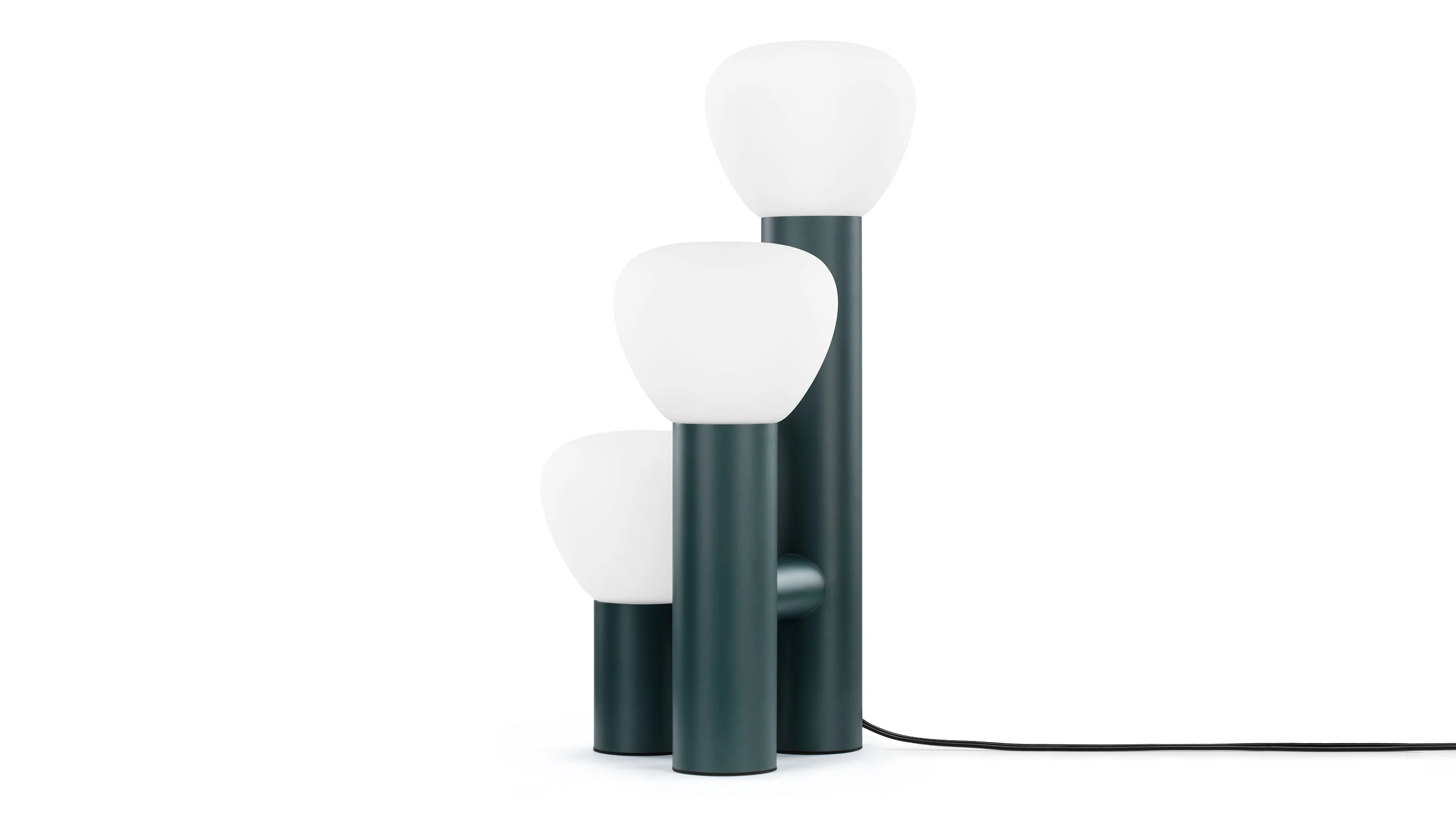 Trois - Trois Table Lamp, Evergreen