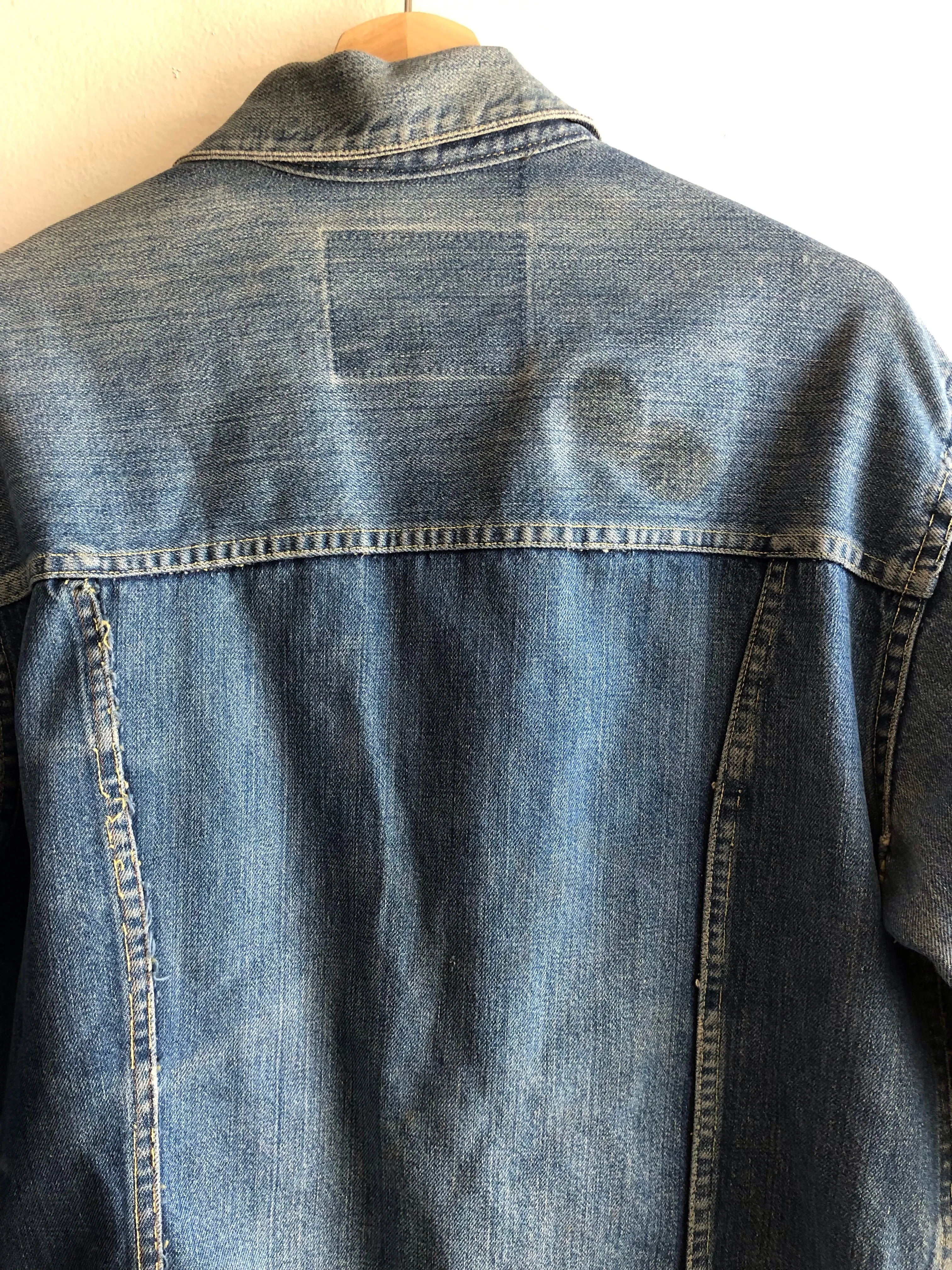 Vintage 1950/1960s Foremost Snap Selvedge Denim Trucker Jacket