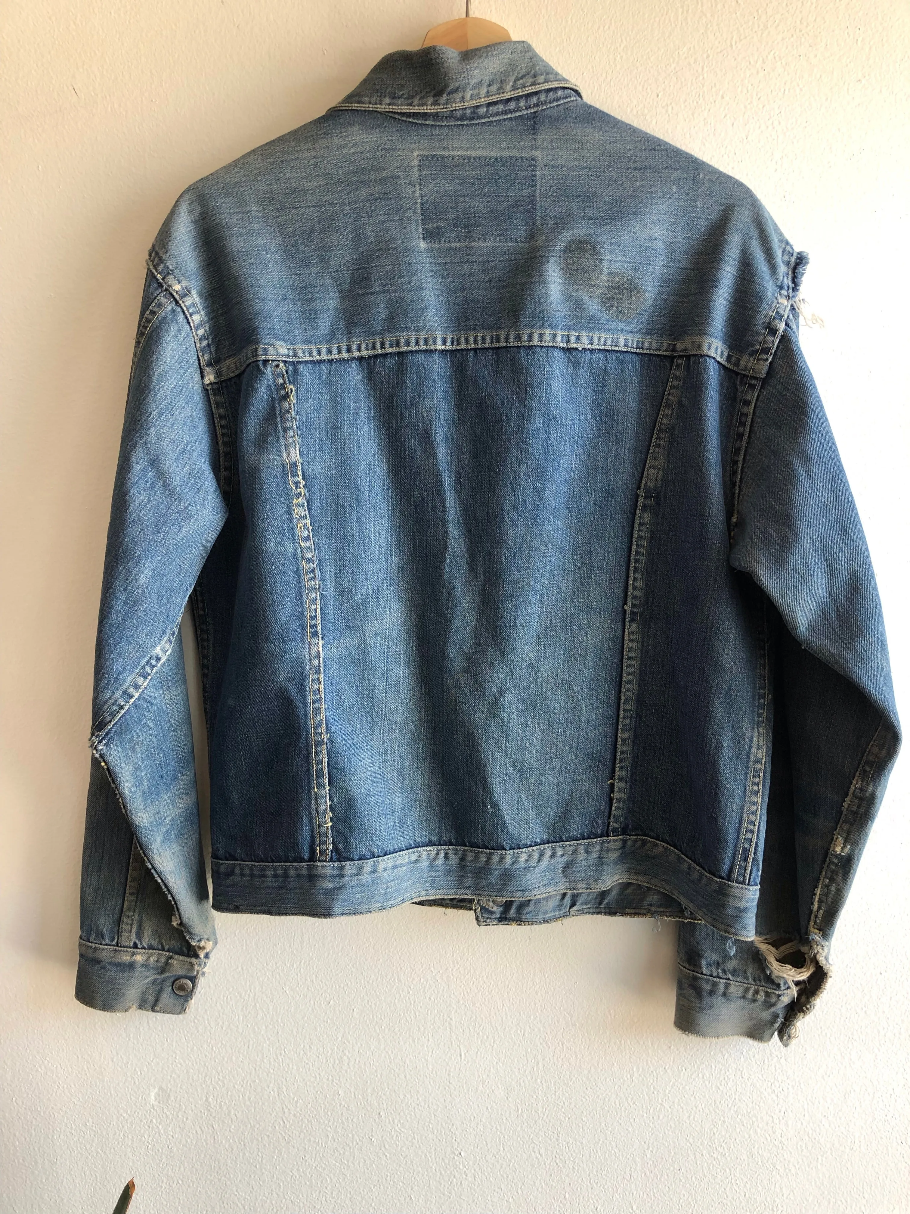 Vintage 1950/1960s Foremost Snap Selvedge Denim Trucker Jacket