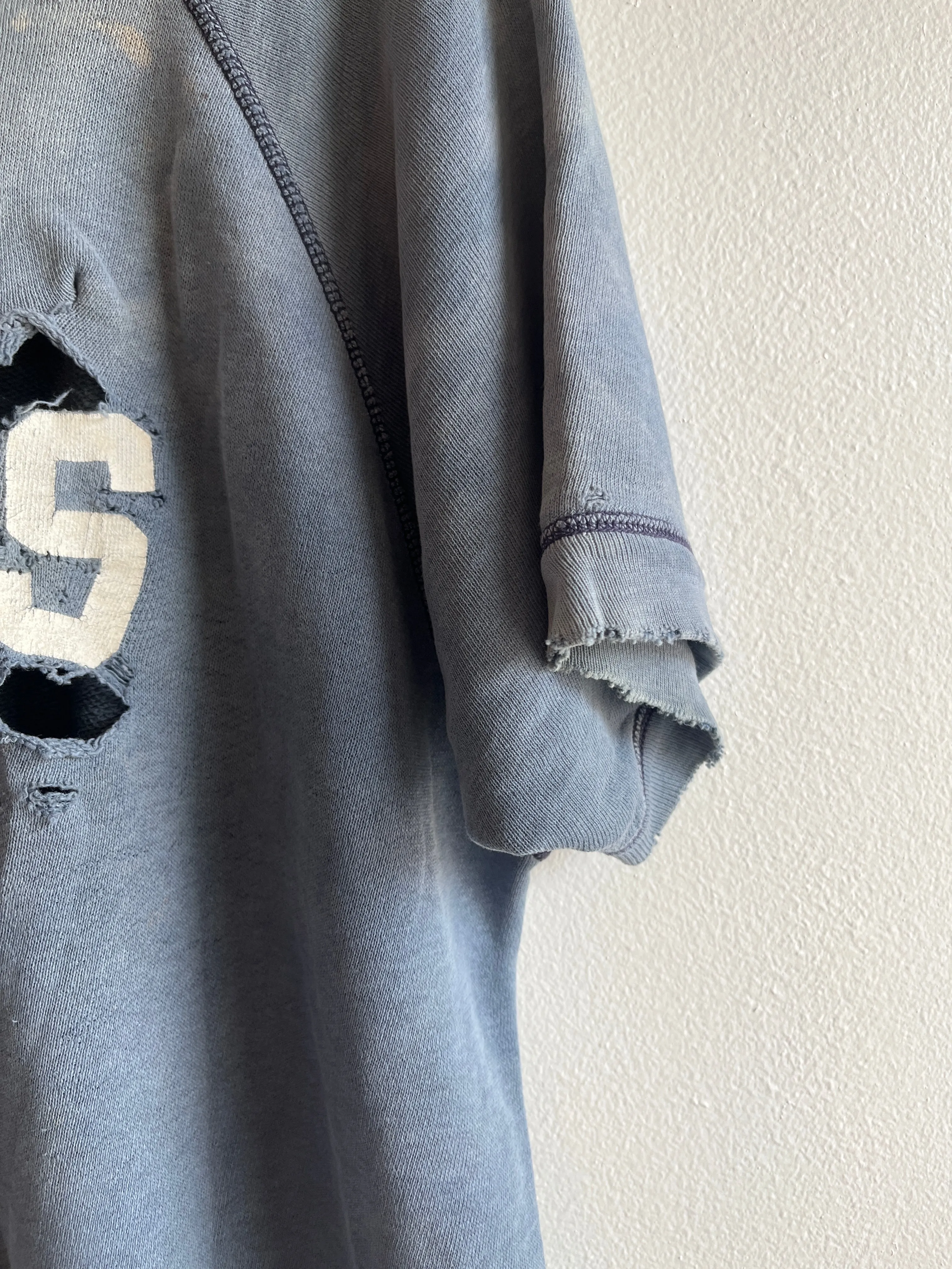 Vintage 1950s Phi Delta Gamma Short Sleeve Sweatshirt