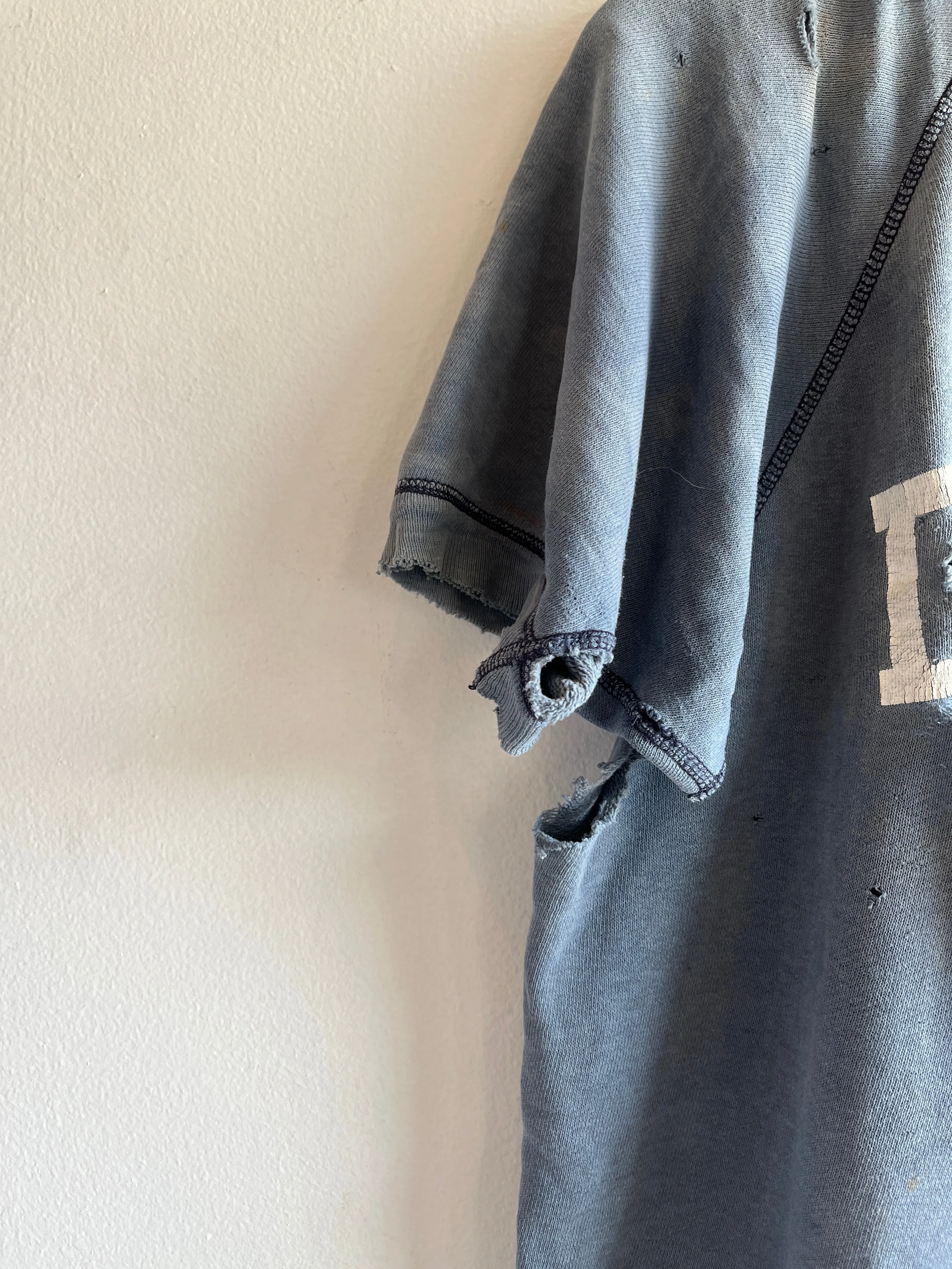 Vintage 1950s Phi Delta Gamma Short Sleeve Sweatshirt