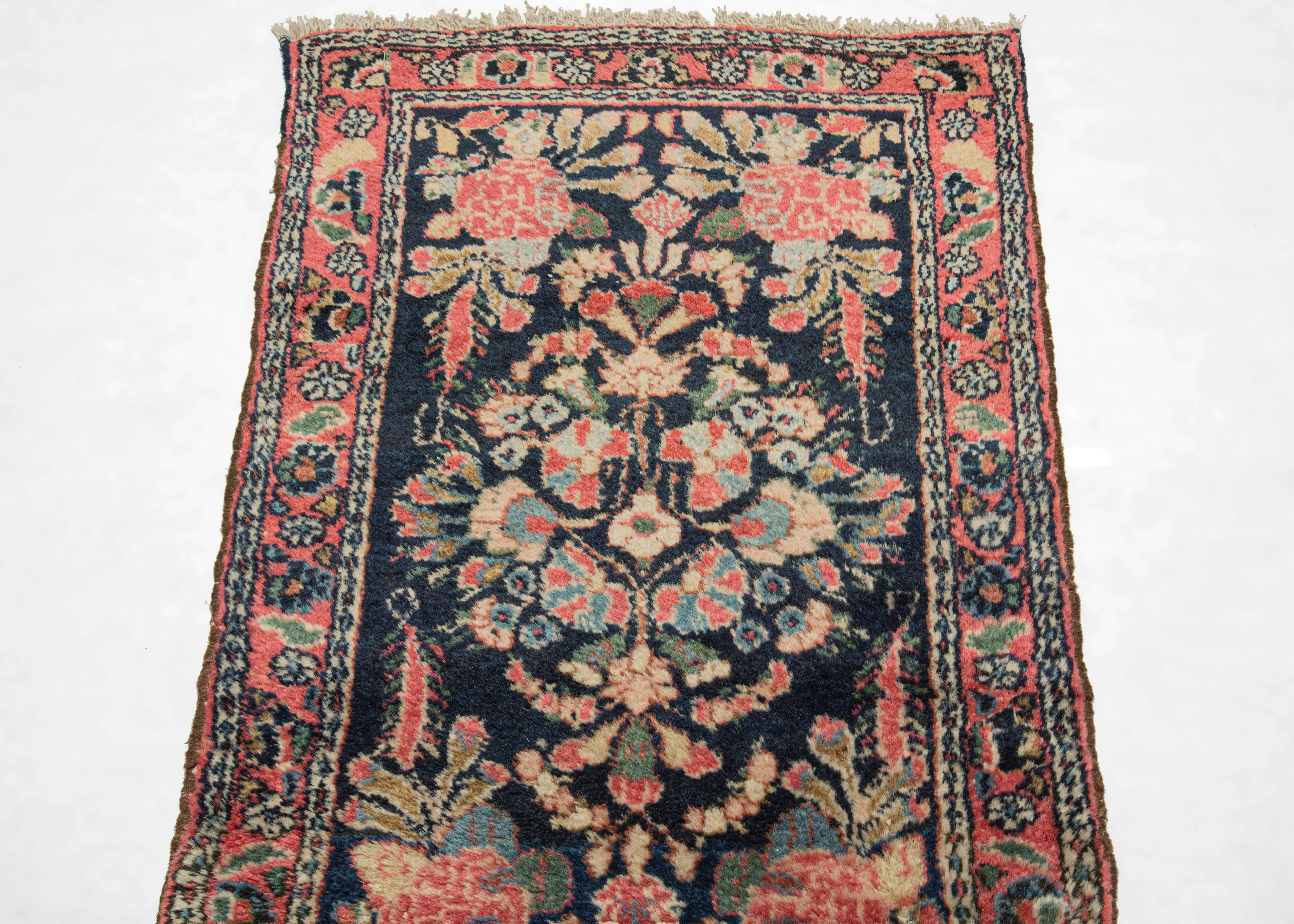 Vintage Mehraban Rug - 1'11 x 3'