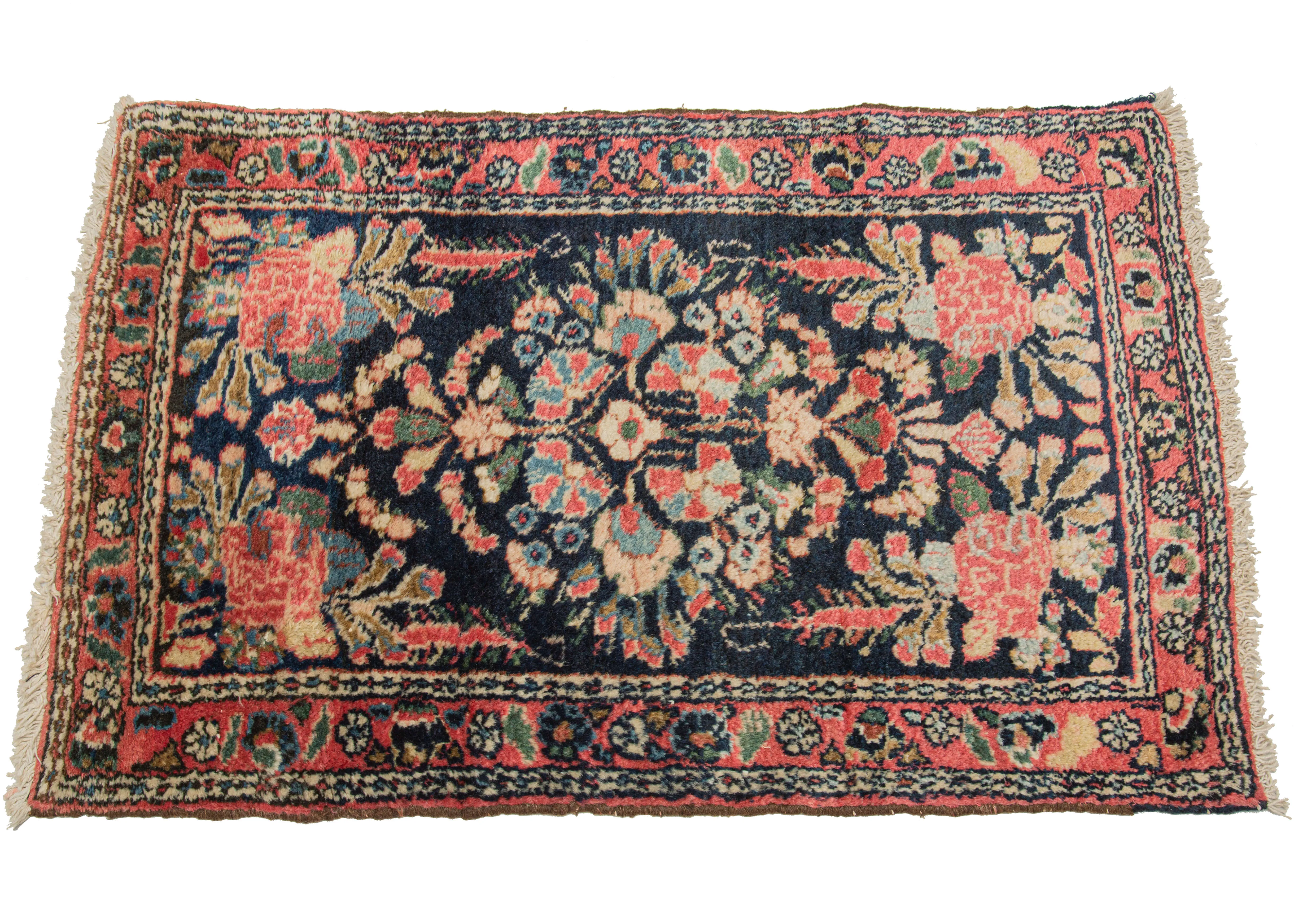 Vintage Mehraban Rug - 1'11 x 3'